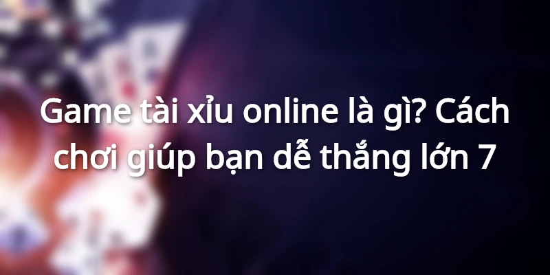 game-tai-xiu-online